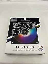 THERMALRİGHT TL-B12-S ARGB SİYAH 12 CM KASA FANI
