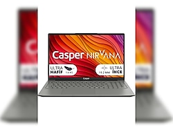 Casper Nirvana X650 Series 2 Core 5-210H 16GB DDR5 1TB SSD Freedos 15.6 " Laptop X650.210H-BF00X-G-F
