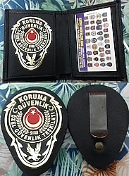 WAW.KORUMA,GÜVENLİK YAZILI.,ÖZEL GÜVENLİK ROZETLİ CÜZDANI v KEMER ROZETİ AL.SADECE ÖZEL GÜVENLİĞE,SATILR-SIVILE SATILMZ