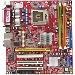 MSI 945GZM3-L MS-7267 ver 2.2 ddr2 775 pin core 2 duo anakart  