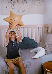 Dekor yastık , Uyku arkadaşı seti - İMALATTAN