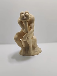 🤔 Thinker Frog  Figürü 🤔