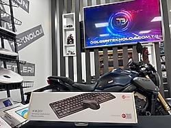 Lenovo Lecoo KW201 Siyah Kablosuz Klavye Mouse Seti