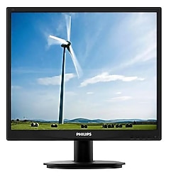 Philips 19 inç 19S4L LED Kare VGA Monitör (Mükemmel parlak , net görüntü , İkinci El)