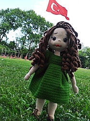 Amigurumi Oyun Arkadaşı Oyuncak Bebek