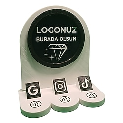 Tek Dokunuşla Dijital Bağlantı: Yeni Nesil NFC & QR Sosyal Medya Standı