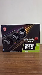 MSİ RTX 3070 Z TRİO 8GB TEMİZ KUTULU