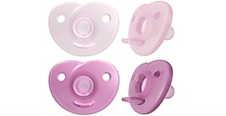 Sıfır Philips Avent Soothie Emzik 0-6 Ay Kız SCF099/22