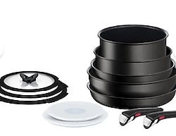 TEFAL Ingenio Excellence 6X Büyük Tava Tencere Seti - 12 Parça