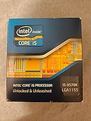 Intel Core i5 3570K 3.4GHz/3.80GHz 6MB 5.0GT/s LGA 1155 CPU işlemci