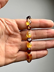 Orijinal Damla Kehribar Bileklik (Ü.K: 1636)