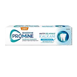 Sensodyne Promine Aktif Diş Minesi Kalkanı Beyazlatıcı Diş Macunu 75 ml
