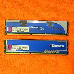 Kingston HyperX DDR3 2x2 4GB 1600MHz RAM-(ÜCRETSİZ KARGO)
