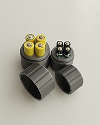 AA AAA Pil Kutusu Outdoor Tactical Kamp