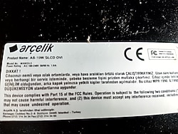 247 ARÇELİK BEKO EKRAN KARTI AÇ KAPA POWER TUŞ TAKIMI AS 19W GLCD OVI M9WGL5 950 TL.247