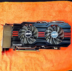 Asus GTX660 Ti DirectCU II GDDR5 2GB 192Bit Ekran Kartı-(ÜCRETSİZ KARGO)