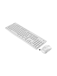 Sıfır Logitech MK295 Sessiz Kablosuz Klavye & Mouse Set – Beyaz (920-010089)
