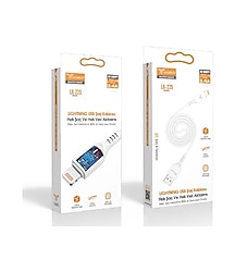 Model: LK-225 | 3.4A, 20W, 1mt Lightning USB Şarj Kablosu