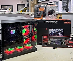 RYZEN 5 7500F İŞLEMCİ 16GB 5600MHZ RAM AKVARYUM BİLGİSAYAR KASASI