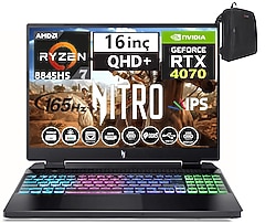 Acer Nitro 16 AMD R7 8845HS 32GB 1TB SSD RTX4070 8GB 140W