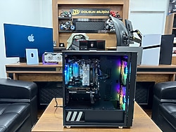 Dolgun Teknoloji AMD Ryzen 5-7500F 32GB 1TB RX9060XT 16GB Oyuncu Bilgisayarı