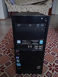 AMD 6 Çekirdek İşlemci + AMD HD5570 + 8GB RAM + 256GB SSD PC HP Kasa