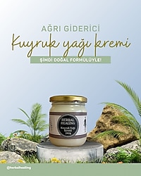 Herbal Healing Kuyruk Yağı Masaj Kremi