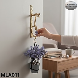 Sarkan Adam Metal Duvar Askısı - Fener Askılığı - Rustik El Yapımı Ev Dekoru - Mla011