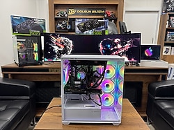 Rampage AMD Ryzen 7 7800X3D 32GB 1TB RX 9070XT 16GB W11 OEM Oyuncu Kasası