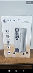 Bright Elegance BE-6507 7 Dilim 1500 W Yağlı Radyatör