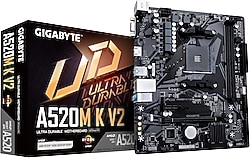 Gigabyte A520M-K-V2 AMD AM4 DDR4 Micro ATX Anakart