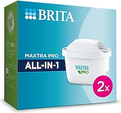 Sıfır Brita MAXTRA PRO ALL-IN-1 Yedek Su Arıtma Filtresi, 2’li