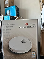 Roborock Q8 Max Pro Beyaz Akıllı Robot Süpürge