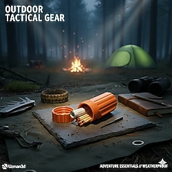 Kibrit Match Kutusu Outdoor Tactical Kamp