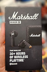 Marshall Minor IV BT TWS Siyah Sıfır Kablosuz Bluetooth Kulaklık