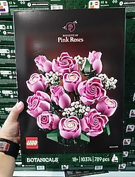 Lego 10374 Botanicals Pembe Gül Buketi