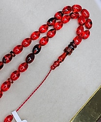 imame halkalı sistem püskül Toz Kehribar