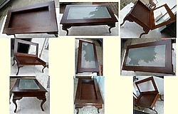 CAMLI SEHPA AÇILIR KAPANIR KAPAKLI.DETAYLARI okuyunuz