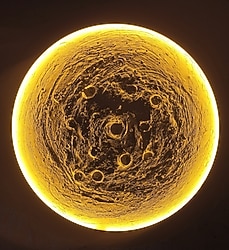 LED IŞIKLI AY TABLO ( 76 CM )