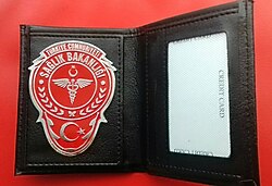 SAĞLIK BAKANLIĞI ROZETLİ CÜZDANI SATINAL.SADECE,SAĞLIK BAKANLIĞI KURUM ADRESINE GONDERILIR.SIVIL ADRESE GÖNDERİLMEZ