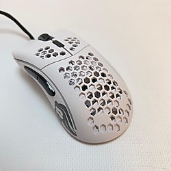 Glorious Model D GD-WHITE Mat Beyaz RGB Ergonomik Optik Kablolu Oyuncu Mouse
