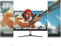 Gamepower Bull T20 Flat Fast IPS 180Hz 0.5ms Fhd Gaming Monitör (Sıfır Ölü Piksel Garantili)