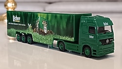 Mercedes Actros MP1 Yeşil TIR 1:87 Hümmer