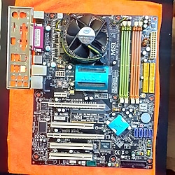 MSIMSI P6N SLI+Q6600 4 Çekirdekli CPU/işlemci ile birlikte Anakart (ÜCRETSİZ KARGO)