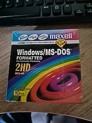 10 adet Maxell 1.44 lük disket