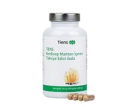TIENS Kordisep Mantarı İçeren Kapsül Takviye Edici Gıda