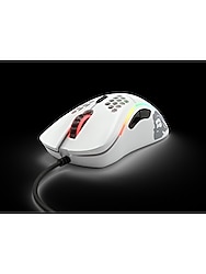 Glorious Model D Kablolu Mat Beyaz RGB Oyuncu Mouse 61Gr