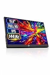Ultrax 15.6" 144Hz Full Hd IPS Type-C Taşınabilir Monitör