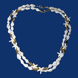 BEŞ ADET DENİZ KABUKLU KOLYE