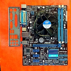 ASUS P8H61-M LX R2.0+i5 2500 CPU FAN NVMe M.2 SSD Destekli 2023 BIOS Anakart-(ÜCRETSİZ KARGO)